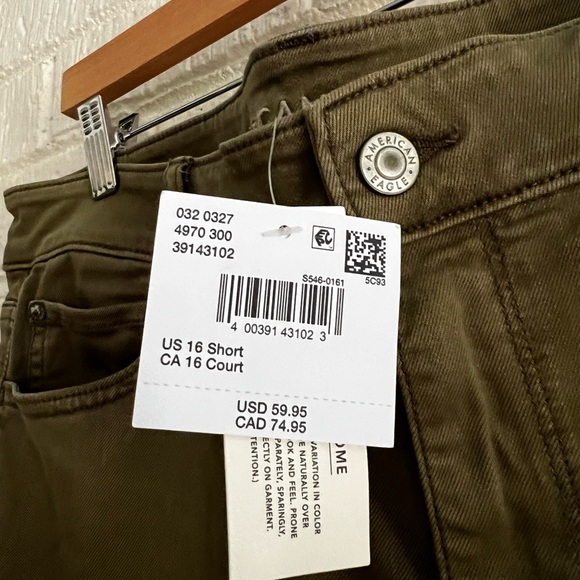 NWT Women’s Sz 16 High Rise Next Level Stretch American Eagle Jeans MSRP $59.95 - Picture 3 of 7